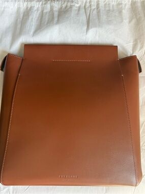 Everlane The Form Bag in Cognac